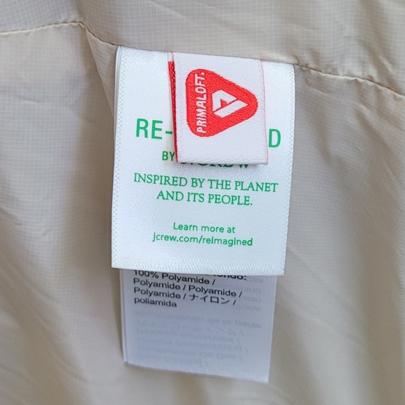 J. Crew Signature Puffer Alps jacket with PrimaLoft Women's Size Small - Picture 13 of 14